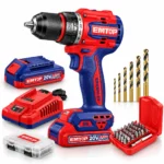 EMTOP claw hammer with steel head and ergonomic red blue handletoolstationpakistan, toolstation.com