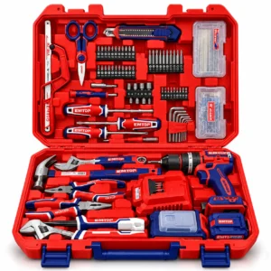 EMTOP claw hammer with steel head and ergonomic red blue handletoolstationpakistan, toolstation.com