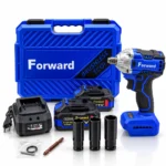 Forward Professional FIW-21V/400N.m brushless cordless impact wrench with 21V 4.0Ah battery, ergonomic grip and silver drive housing.toolstationpakistan, toolstation.com