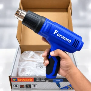 Forward FHG-2000 2000W heat gun used for paint removal, heat-shrink tubing, sticker removal and adhesive softening. toolstationpakistan, toolstation.com