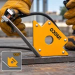 INGCO 4 piece magnetic welding holder set with 45, 90 and 135 degree angle positionstoolstationpakistan, toolstation.com