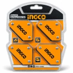 INGCO 4 piece magnetic welding holder set with 45, 90 and 135 degree angle positionstoolstationpakistan, toolstation.com