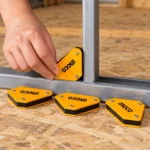 INGCO 4 piece magnetic welding holder set with 45, 90 and 135 degree angle positionstoolstationpakistan, toolstation.com