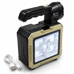 SMT-2751 solar portable LED work lamp with carrying handle and dual light sourcetoolstationpakistan, toolstation.com