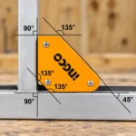 INGCO 4 piece magnetic welding holder set with 45, 90 and 135 degree angle positionstoolstationpakistan, toolstation.com