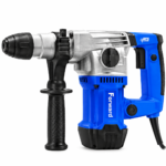 Forward Professional FRH-32/1200 1200W electric rotary hammer drill in blue and silver with auxiliary handle toolstationpakistan, toolstation.com
