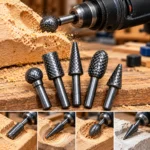 Muwei Tools 5-piece high carbon steel rotary wood carving burr settoolstationpakistan, toolstation.com