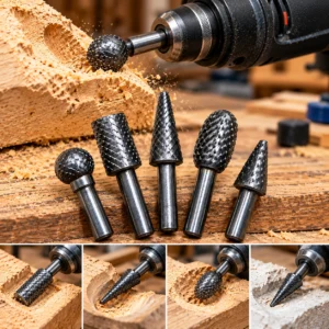 Muwei Tools 5-piece high carbon steel rotary wood carving burr settoolstationpakistan, toolstation.com