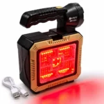 SMT-2751 solar portable LED work lamp with carrying handle and dual light source toolstationpakistan, toolstation.com