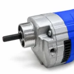 Forward FCV-35/1200 professional electric concrete vibrator with blue and black housing and silver metal front casing. toolstationpakistan, toolstation.com
